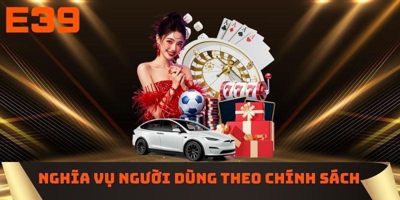 Nghĩa vụ của người dùng theo chính sách miễn trừ 